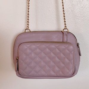 Lavender crossbody purse
